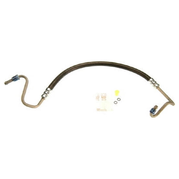 Pump To Gear Power Steering Pressure Line Hose Assembly - Compatible with 1988 - 1995 Chevy K2500 4.3L V6 GAS 1989 1990 1991 1992 1993 1994