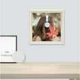 thumbnail image 3 of White Resin Canvas Floating Frame for Home Wall Display with Vintage Style 7.5 Inch, 3 of 9