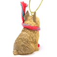 thumbnail image 2 of Brussels Griffon Tiny One Miniature Christmas Ornament Red, 2 of 2