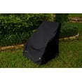 thumbnail image 4 of KoverRoos Weathermax 72250 High Back Chair Cover, 29-Inch Width by 31-Inch Diameter by 36-Inch Height, Black, 4 of 4