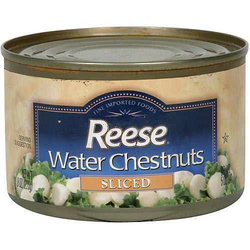 Reese Sliced Water Chestnuts, 8 oz (Pack of 24) by Generic
