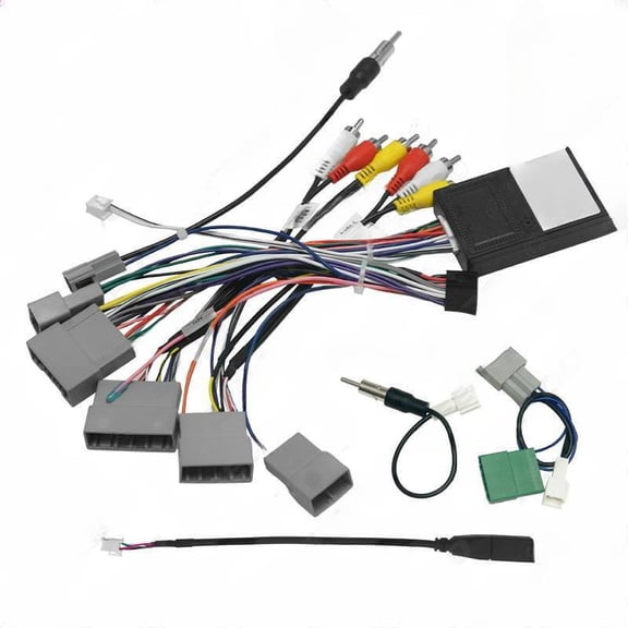 Suitable for Honda Civic/CRV/20 Haoying Android large screen navigation modification power cord Canbus protocol box