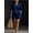 Navy blue, variant on Two Piece Linen Short Sets for Women Short Sleeve V Neck Shirt Top and Shorts Casual Summer Travel Vacation Outfits Loose Short Sleeve