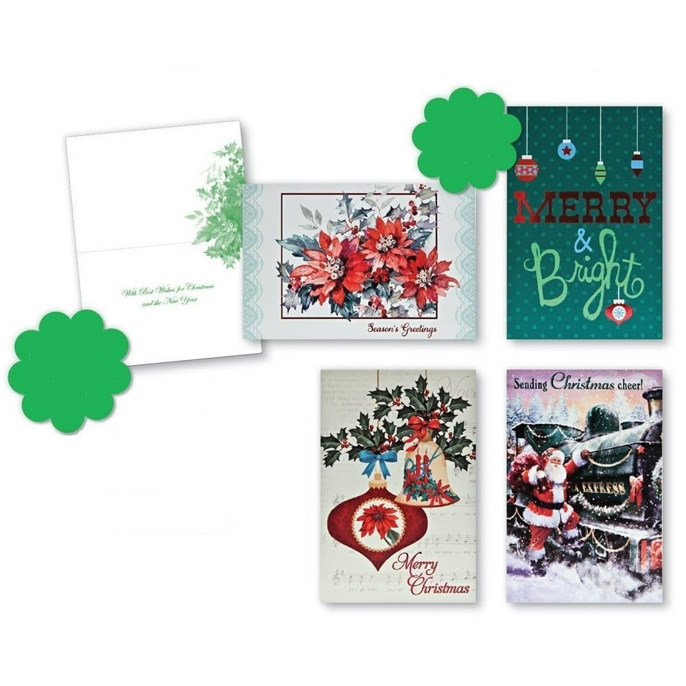 Holiday Cards 32ct Boxed Christmas Cards Whimsical, Traditional