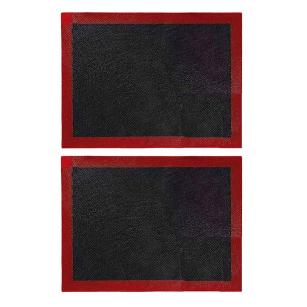 Alfombrillas para Hornear, Alfombrillas Transpirables para Hornear, Alfombrillas para Pan y Galletas, Utensilios de Cocina para Horno Microondas y Horno A Alta Temperatura
