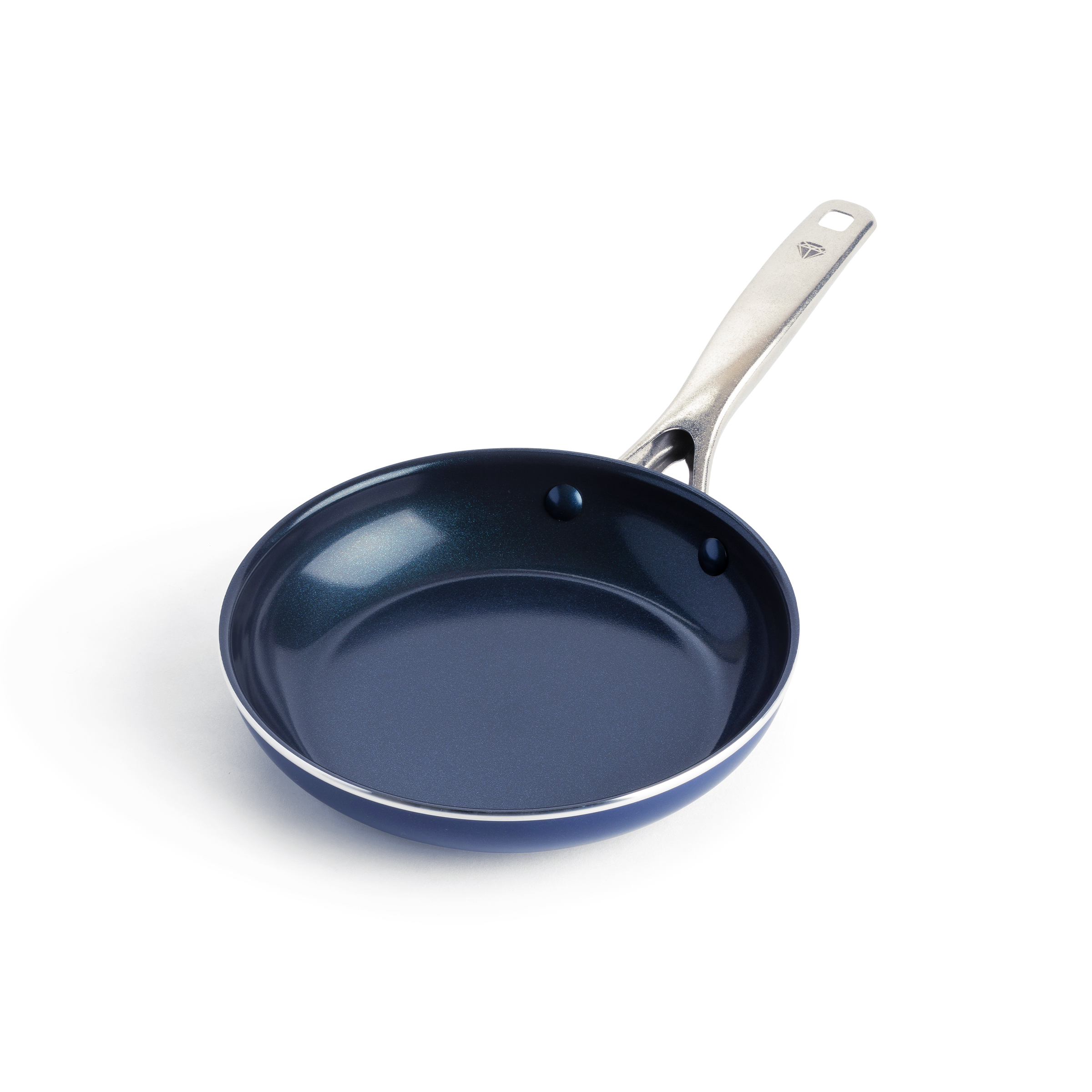 Blue Diamond Ceramic Nonstick Fry Pan Skillet 8 Inch Frypan Walmart