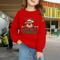 thumbnail image 2 of EnJoCho Merry Christmas Sweatshirt for Boys Holiday Graphic Pullover Hoodie Casual Xmas Shirt Kids Winter Clothes Cozy Fleec𝖾 Top 𝖧oliday 𝖦ift 3-10 Years, 2 of 6