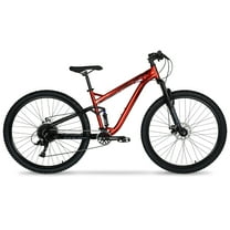 29" Hyper Explorer Dual Suspension Mountain Bike, Adults Age 13 , Red