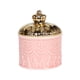 thumbnail image 2 of Organizador de joyas, expositor de joyas con tapa, tarro decorativo, tarro de almacenamiento para Rosado, 2 of 9