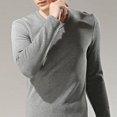 thumbnail image 5 of Men's Thermal Long Sleeve Compression Shirts, Athletic Base Layer Top, Winter Gear Running T-Shirt, 5 of 8