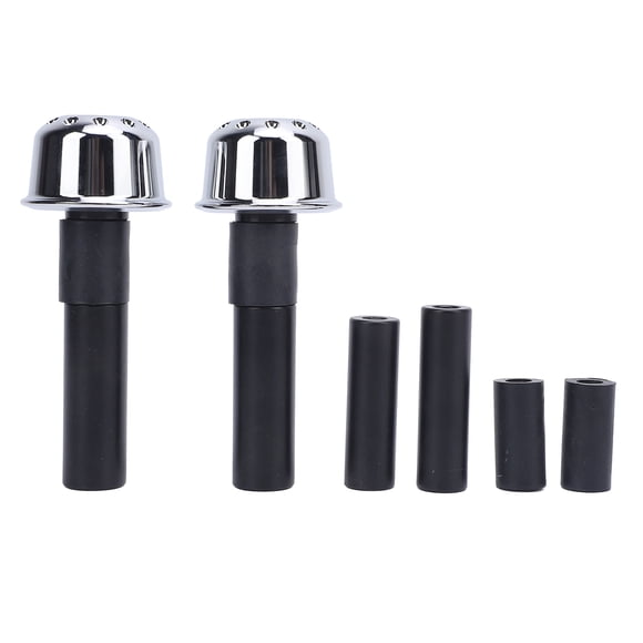Motorcycle Aluminum Alloy Handlebar End Caps Anti Vibration Bar Ends for Comfortable High Speed Riding Handle Bars