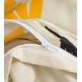 thumbnail image 3 of DaDa Bedding Yellow Fleur Floral Golden Orange Ivory Duvet Cover Set w/ Pillow Cases (18112), 3 of 11