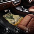 thumbnail image 6 of Fuzoiu Vintage Garlic Bread Illustration Print Carpet Floor Mats for Car,Car Foot Mat Set,Universal Fit 4 Piece Mat Pad Set,Fits Most Cars Trucks Vans Sedans SUV Auto Carpet Mat Se, 6 of 7
