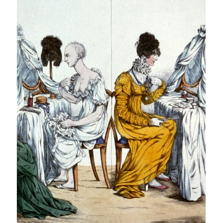 Undressed and Dressed Wig 1807 Poster Print by Science