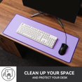 thumbnail image 2 of Large Gaming Mouse Pad with Durable Stitched Edges Rubber Base Big Computer Keyboard Mouse Mat Desk Pad for Home Office Gaming Work cm xcm x.cm, 2 of 7