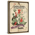 thumbnail image 2 of Marmont Hill "Flower Packet Hollyhock" Painting Print on Canvas, 2 of 5