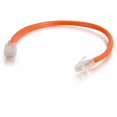 thumbnail image 1 of Cables To Go -  6in Cat6 Non-Booted Unshielded - UTP - Network Patch Cable - Orange, 1 of 1