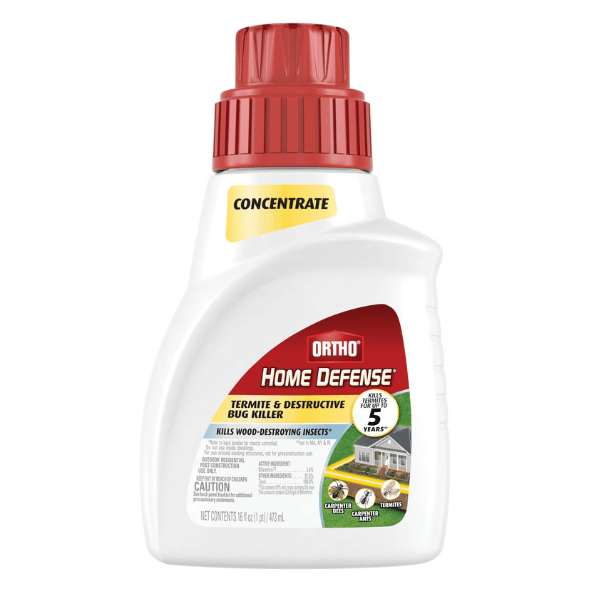 Ortho Home Defense Termite & Destructive Bug Killer, Conc., 16 oz