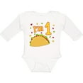 thumbnail image 3 of Inktastic I'm One Taco Birthday Party Boys or Girls Long Sleeve Baby Bodysuit, 3 of 5