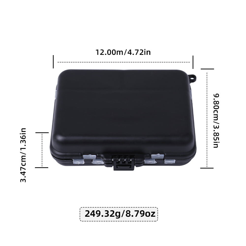 NFTIGB 239pcs Fishing Accessories Kit Tackle Box with Hooks Sinker Weights Bobber Floats (12 cm / 4.72 in)