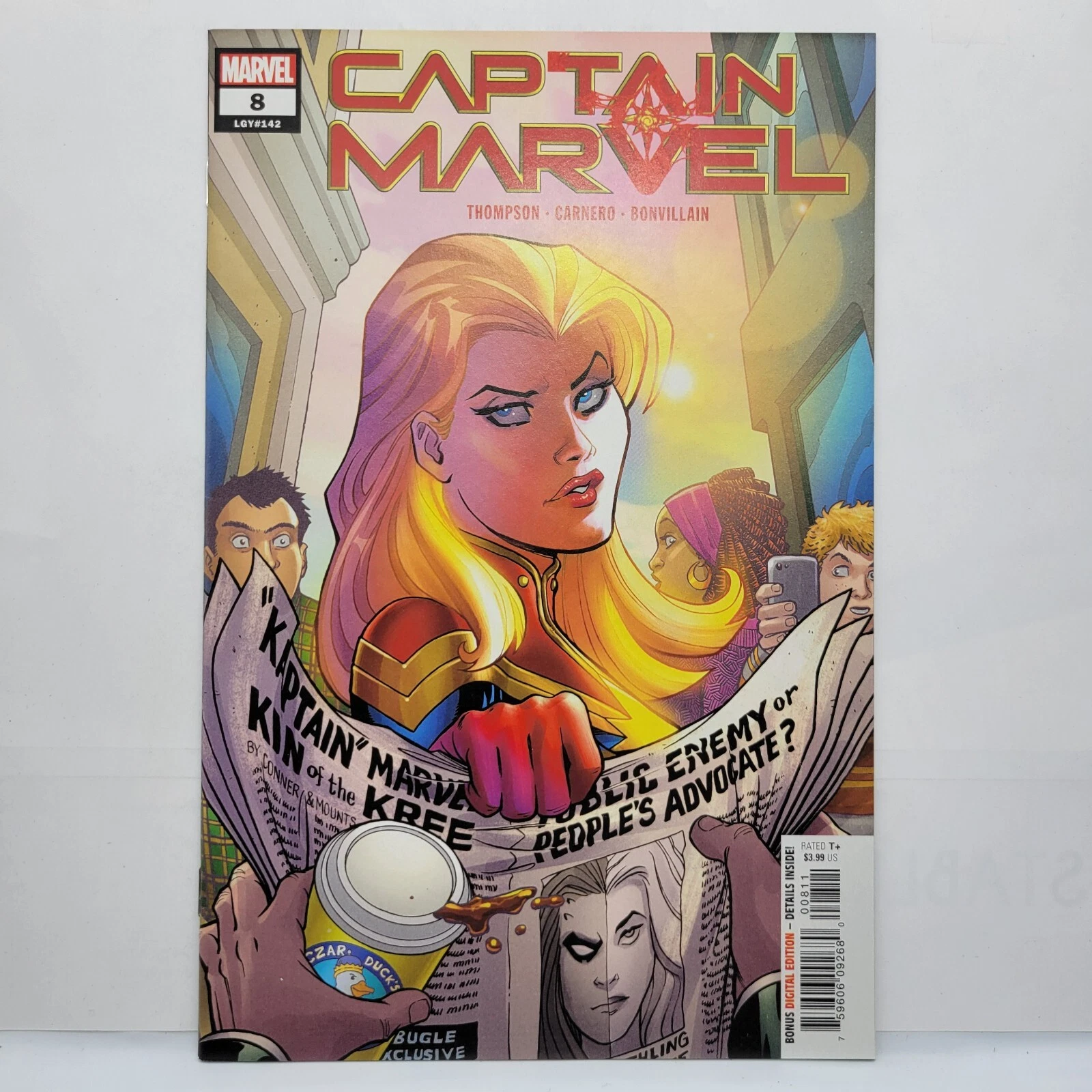 Captain Marvel Vol 9 #8 1st Print Amanda Conner Secret Carnage Cover Star 2019