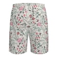 thumbnail image 6 of Kdxio Fairy Floral Pattern Mens Casual Shorts - Drawstring Summer Beach Sports Shorts for Men, 6 of 9