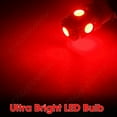 thumbnail image 5 of 10x T10 192 921 168 2825 5050 SMD Chip 5-LED Red Interior Dome Map Lights Bulbs, 5 of 12