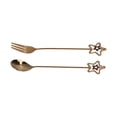 thumbnail image 4 of Cuchara colgante innovadora, tenedor de postre agitador multiusos para boda, cocina, Hotel, forma de estrella, 4 of 14