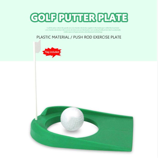 Golf Putting Disc Indoor Putting Trainer Regulación Copa Hole Putter para el hogar