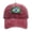 Red, variant on Brazil Flag Baseball Caps Vintage Distressed Washed Snapback Cap Outdoor Travel Adjustable Hat for Men Women (Black)