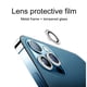 thumbnail image 3 of Bling Diamond Protector De Lente De Cámara Para iPhone 13 Pro Max Metal Anillo Vidrio Templado Película Para 11 12Mini Cubierta, 3 of 4