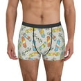 thumbnail image 1 of Balery Skateboard Calzoncillos bóxer para hombre, ropa interior de algodón suave y transpirable con cinturilla de nailon-X-Large, 1 of 5