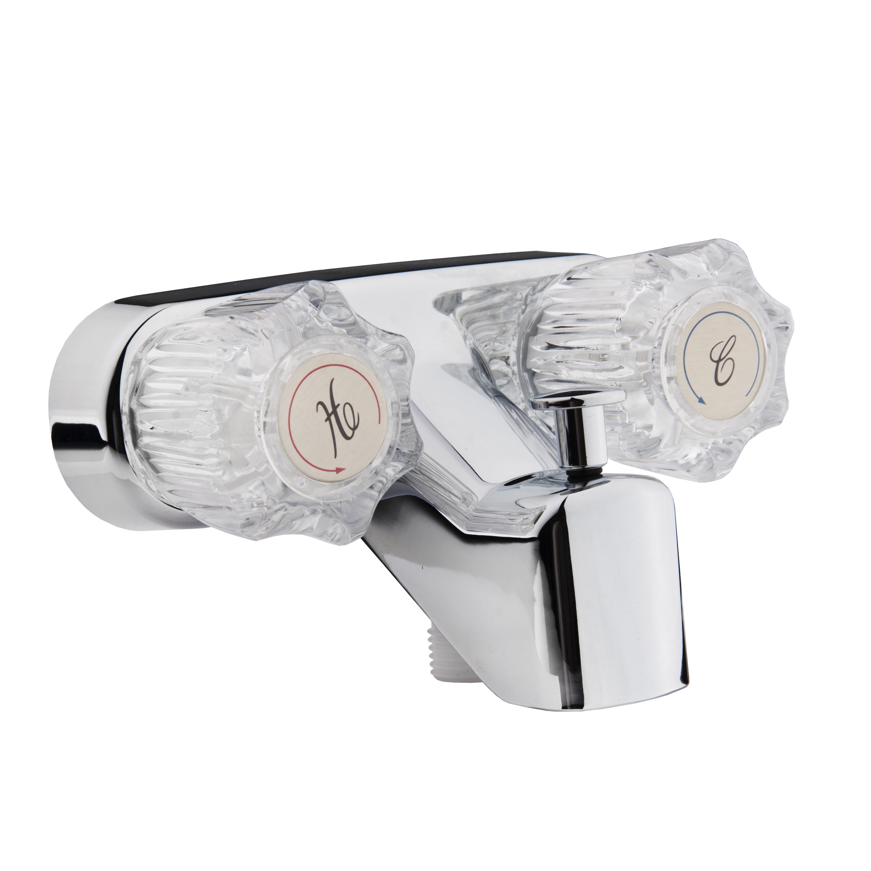 Dura Faucet RV Tub & Shower Diverter Faucet - Chrome Polished