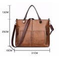 thumbnail image 3 of Ladies Bag Can Be Slanted Bag Can Be Handbag Santed Handbag Fashion Leather Bag, 3 of 3