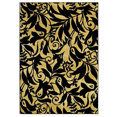 Shaw Rugs Impressions Encore Black Contemporary Rug