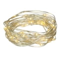thumbnail image 2 of Northlight LED Micro Fairy Christmas Lights - Warm White - 16' Copper Wire - 50ct, 2 of 8