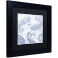 thumbnail image 2 of Trademark Fine Art "Kasbah Blue IV" Canvas Art by Color Bakery Black Matte, Black Frame, 2 of 4