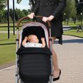 thumbnail image 4 of Universal Baby Stroller Footmuff Windproof Pushchair Sleeping Bag with Warm Foot Pad for All Seasons, 4 of 7