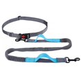 thumbnail image 6 of YIHATA Hands Free Dog Leash for Running Walking Training Hiking, Adjustable Waist Belt, Shock Absorbing, Ideal for Medium to Large Dogs(Blue Grey ), 6 of 7