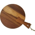 thumbnail image 4 of Denmark Acacia Venessa Round Wood Cutting Board Set (Set of 2), 4 of 6