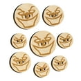 thumbnail image 1 of Evil Clown Face Wood Buttons for Crochet Knitting Sewing DIY Craft - 0.75 Inch Small (12pcs), 1 of 7