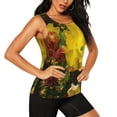 thumbnail image 2 of Fotbe Cactus Flowers Blusas Sin Mangas para Mujer – Estilo Casual, Corte Suelto, Slim-Fit, Cuello Redondo Deportivo, Tops de Verano para Gimnasio y Yoga-Medium, 2 of 7