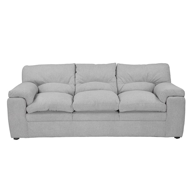 Sofá TRINITY Cosmo 3 Plazas Gris para Sala