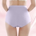 thumbnail image 4 of WAGUTH Women's Plus Size High Waist Maternity Underwear Cotton Breathable Pregnancy Panties with Adjustable Waistband Belly Support for Third Trimester,5XL, 4 of 6