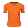 thumbnail image 6 of Men's Casual Loose Fit Round Neck Short Sleeve T-Shirt Breathable Comfortable Tee for Daily Wear and Sports Mens Basic Tee Shirts Summer Classic T-Shirts, 6 of 7