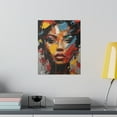 thumbnail image 4 of Gulf Coast Online Black Girl Wall Art, African American Woman Art Canvas, 4 of 4