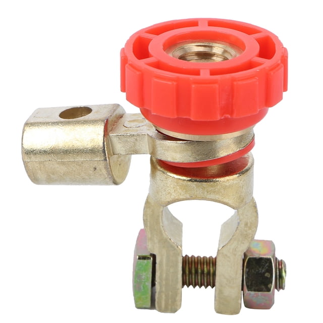 unbranded Interruptor De Batería Universal Rojo Con Desconexión Rápida 6V 12V 24V Evitación De