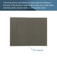 thumbnail image 3 of Smart Fold Phone Card Holder for Back of Phone Stick on Phone Wallet with Adhesive Sticker Beige, 3 of 6