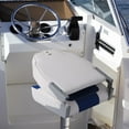 thumbnail image 7 of Boat Seats 2 Packs, Folding High Back Fishing Waterproof Pontoon Boat Seat, Boat Chairs with Stainless Steel Screws, Thickened Cushion, 7 of 7