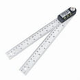 thumbnail image 5 of Wholesale High-Precision Digital Angle Finder Ruler, Caxiao Stainless Steel Woodworking Protractor with Clear LCD Display, 0-200MM Measuring Tool for Accurate Angle Measurement, Durable & Versatile, 5 of 5
